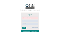Desktop Screenshot of onesourcesuppliers.com